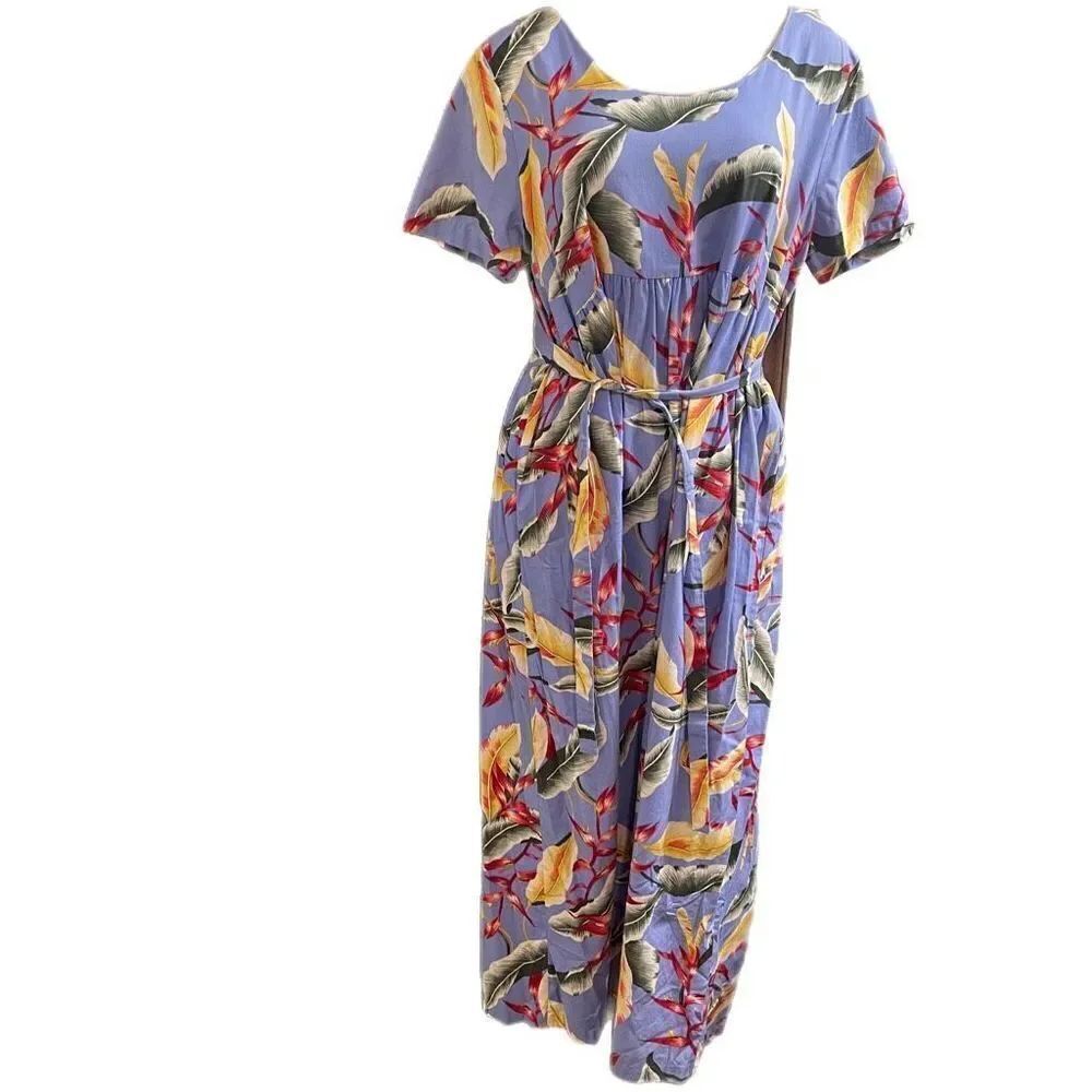 Hilo Hattie VTG Floral Dress Size Large